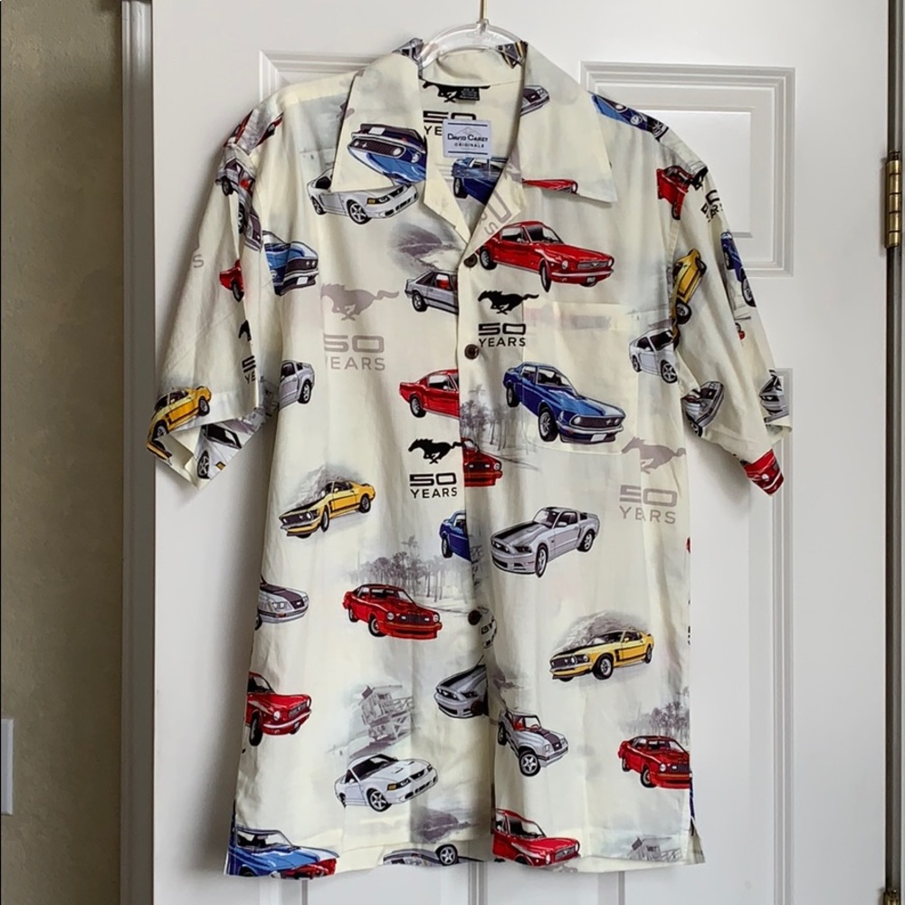 Mens Original Mustang button down shirt
